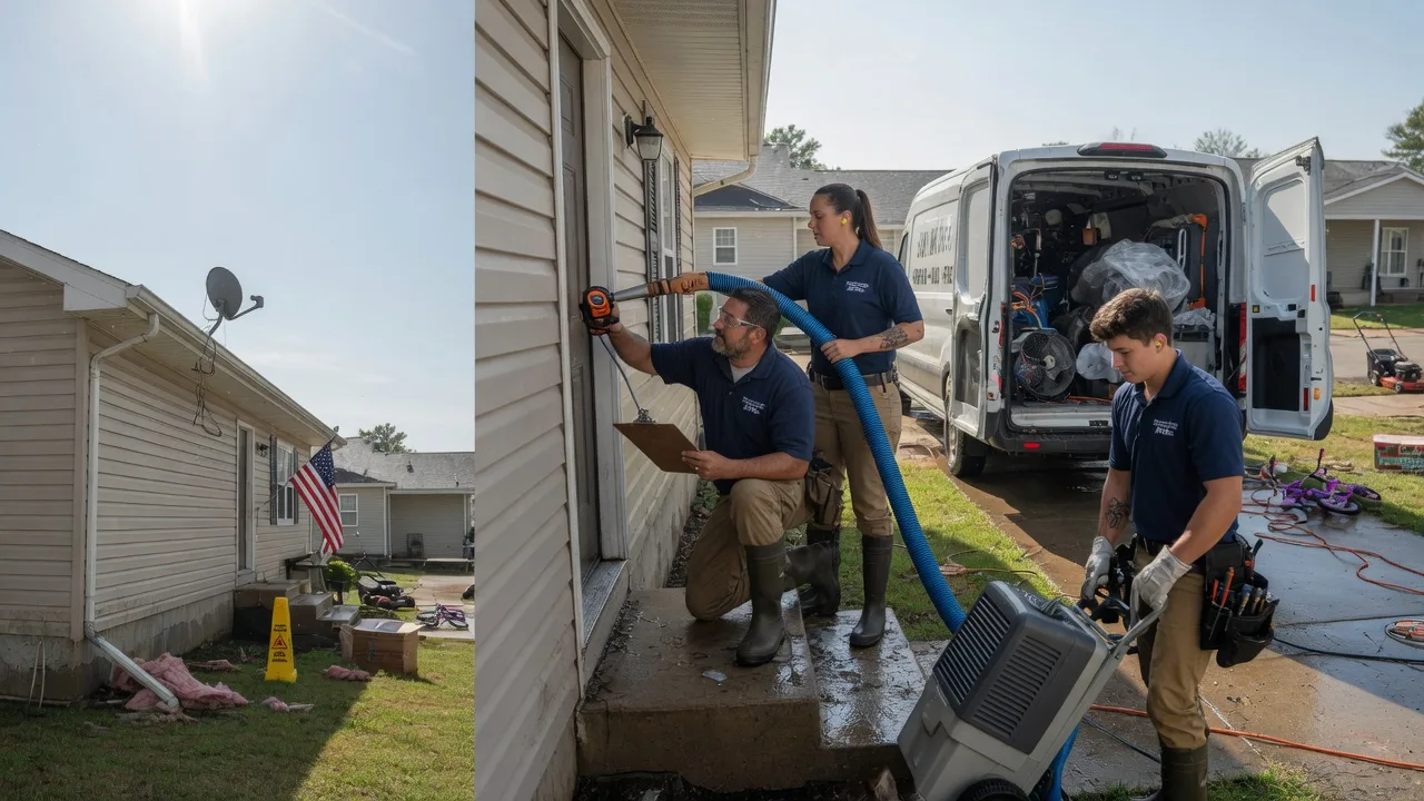 Ceiling Water Damage Restoration in Chancellor, SD near me